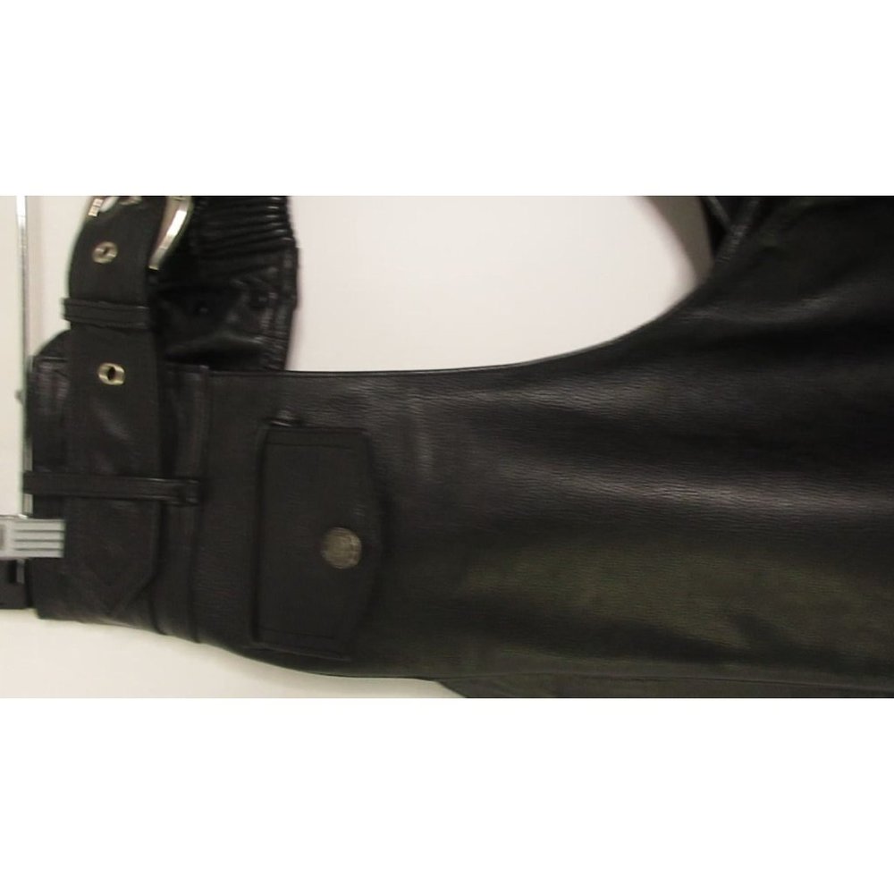 Genuine HarleyDavidson Leather Chaps Size M W Ih382 … Gem